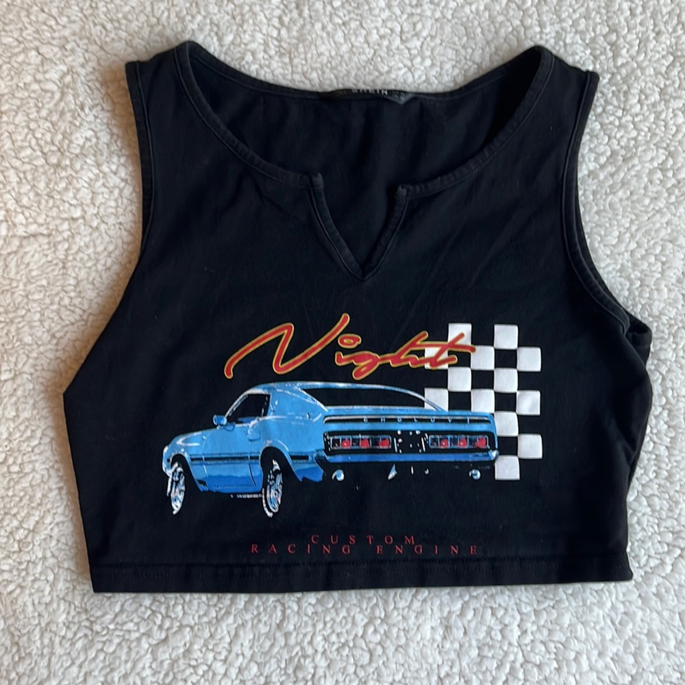 Race Car crop top
